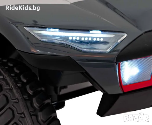 Audi RSQ E-TRON 12V – Детска акумулаторна кола, Сива, EVA гуми, снимка 13 - Детски велосипеди, триколки и коли - 50427886