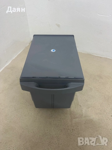 Кош за боклук HOMCOM 2 x 20 л, разтегателен, за шкафове, вграден кош за боклук за долен шкаф, снимка 6 - Други стоки за дома - 53210026