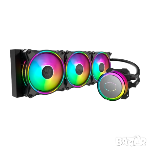 Cooler Master MasterLiquid ML360 Illusion/ARGB/Gen S Pump/CryoFuze/AM5 AM4 & LGA1700/1200, снимка 2 - Други - 52699062