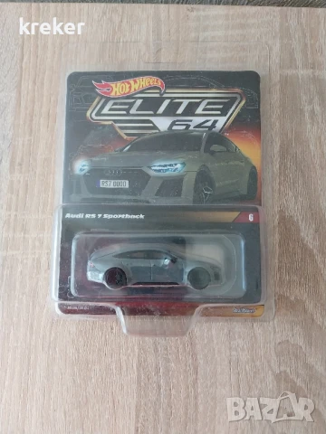 audi rs 7 sportback elite hot wheels 1:64
