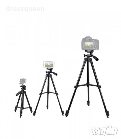 TF 3110 3120 Телескопичен статив за фотоапарат камера до 110см, снимка 6 - Чанти, стативи, аксесоари - 34231262