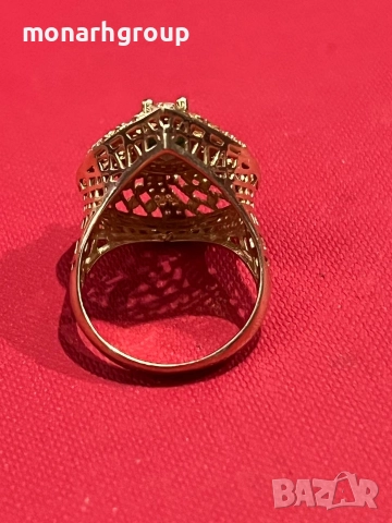 Златен пръстен , снимка 4 - Пръстени - 52663673