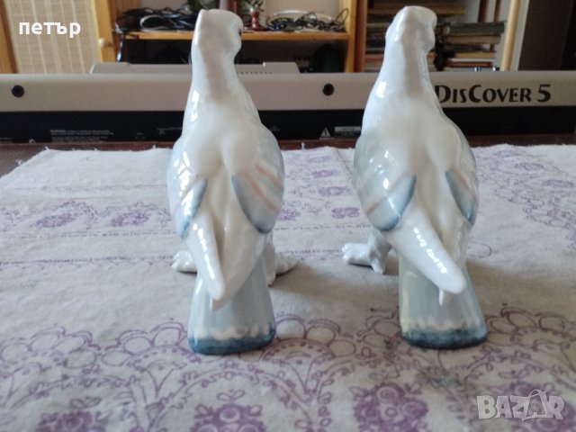 Порцеланови гълъби Сатинети, снимка 5 - Антикварни и старинни предмети - 44164458
