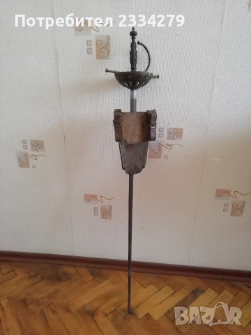 Стари репродукции на меч и рапира-шпага. , снимка 14 - Антикварни и старинни предмети - 45792738