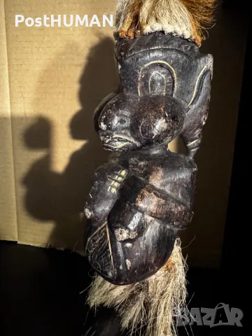 Африкански фигури - статуетки - дърво, снимка 9 - Колекции - 48223434