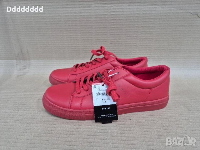 Мъжки Червени Маратонки LFTMAN N⁰ 44, снимка 3 - Маратонки - 52361936