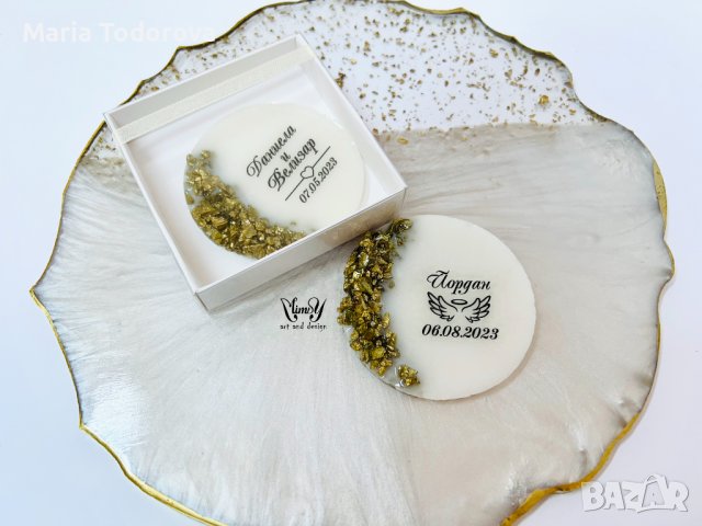 Магнит, сувенир подарък за гостите на сватба, кръщене, юбилей, абитуриентски бал, снимка 10 - Други - 41488531