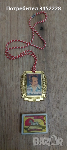 значка медал пилот на формула за ценители , снимка 6 - Колекции - 52567112