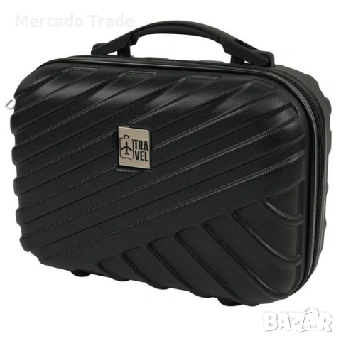 Пътна чанта-куфарче Mercado Trade, Черен, 12л.