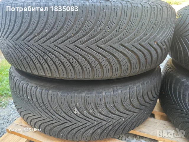 Лети джанти 17ки 5х108 Peugeot + зимни гуми 215/65/17 Michelin, снимка 12 - Гуми и джанти - 55823250
