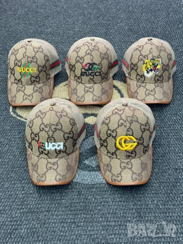 шапки с козирка gucci , снимка 2 - Шапки - 51041123