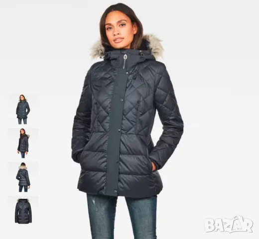 пухено яке  G-Star Raw  HDD Faux Fur Down TLR  размер  -S