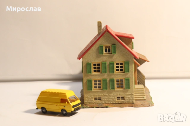 FALLER? KIBRI? VOLLMER? H0 1/87 СГРАДА КЪЩА ВАГОН ВЛАК ЖП, снимка 2 - Влакчета, самолети, хеликоптери - 53742858