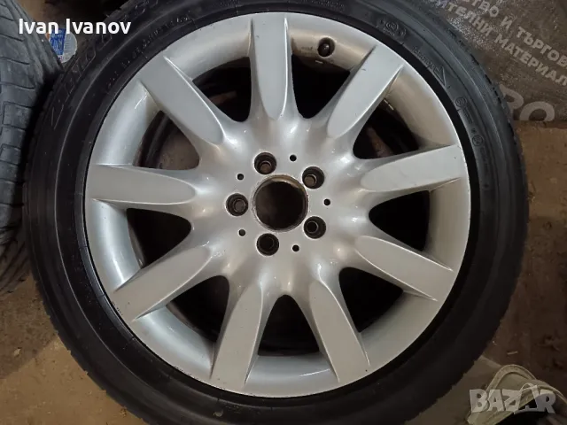 Оригинални джанти с гуми 18 цола за mercedes s w221, снимка 4 - Гуми и джанти - 50419009