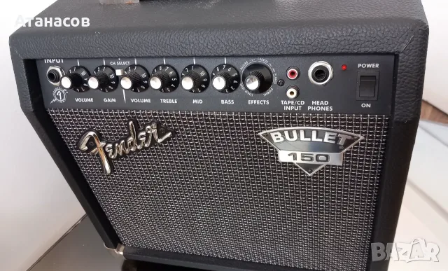 Fender Bullet 150 2-Channel 15-Watt 1x8" - 85€, снимка 5 - Китари - 56107265