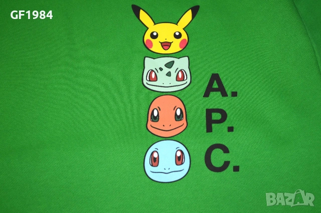 A.P.C. - мъжка блуза, размер L ( Oversized ), снимка 3 - Суичъри - 53727911