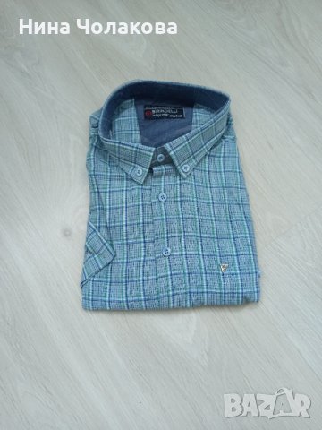 Мъжки ризи с къс ръкав , снимка 2 - Ризи - 41735535