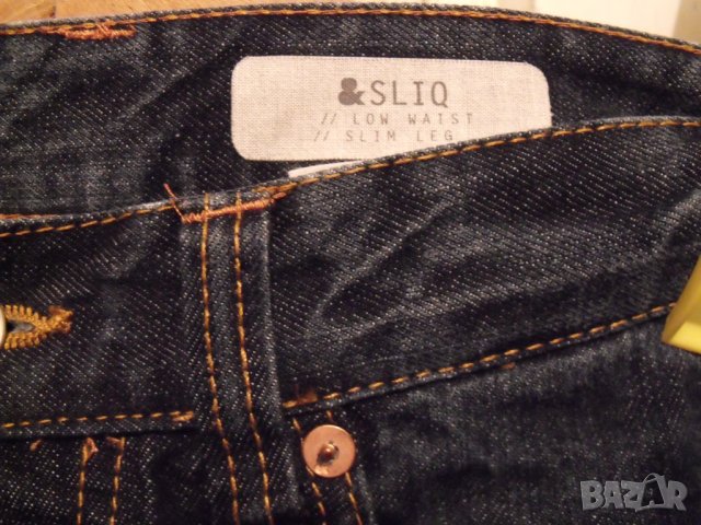 Дънки Vintage Retro Style Sliq Fit Straight Крачоли, снимка 2 - Дънки - 38990032