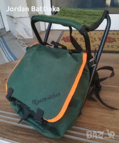 Рибарски мини стол раница