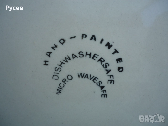 Ръчно рисувана чиния, снимка 3 - Декорация за дома - 52122988