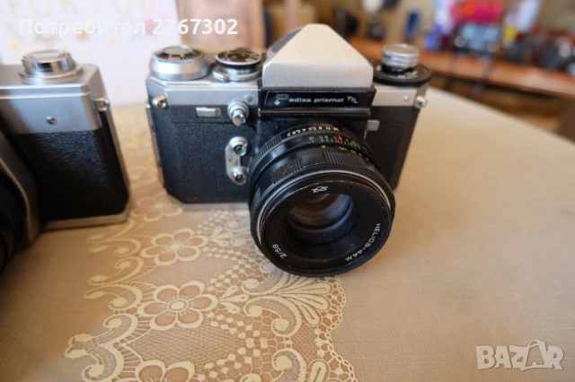 7 филмови апарата & 7 обектива. M42 Mount, снимка 13 - Фотоапарати - 53799465