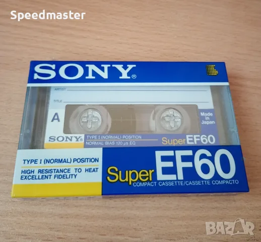 Нова Sony Super EF60, снимка 4 - Аудио касети - 56349626