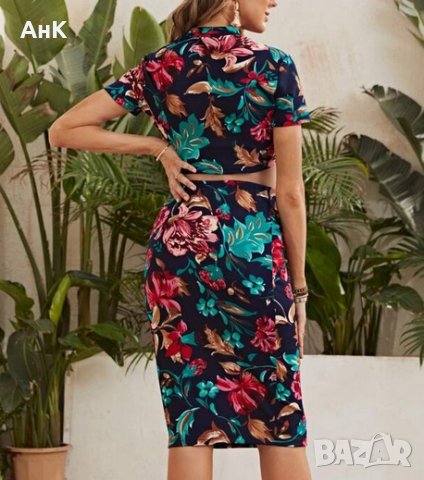 Сет от пола и блузка за бременни, снимка 1