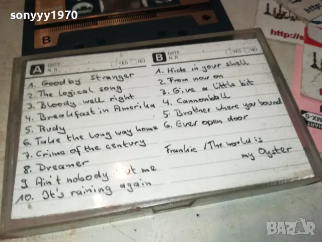 MAXELL XL II 90 SUPERTRAMP-ВНОС SWISS 2111241151, снимка 2 - Аудио касети - 48049587