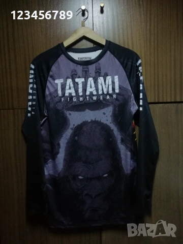 Tatami King Kong Fight Wear Rash Guard оригинална тениска размер мъжки 2XL Еластична Фланелка