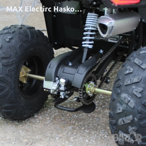 Бензиново АТВ/ATV 250cc/250 кубика RockHunter с лебедка Gray/Green, снимка 7 - Мотоциклети и мототехника - 52132194