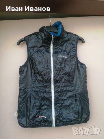 Ortovox Swisswool Piz Cartas Двустранна реверсивна грейка/елече, снимка 8 - Елеци - 38751422