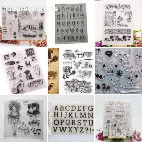 Силиконови печати Различни видове