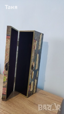 Подарък кутия за бутилка вино, снимка 3 - Други - 51647008