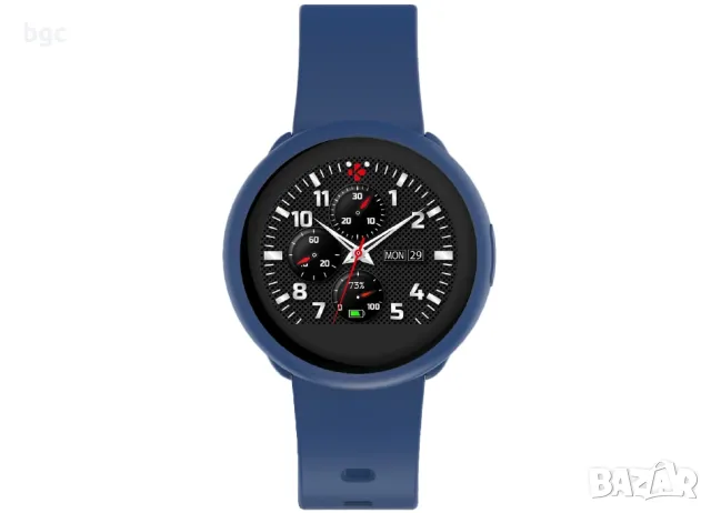 Часовник MyKronoz ZeRound 3 Lite, Водоустойчивост IP67, Optical HR, Blue Marine - 24 месе, снимка 4 - Смарт часовници - 49439447