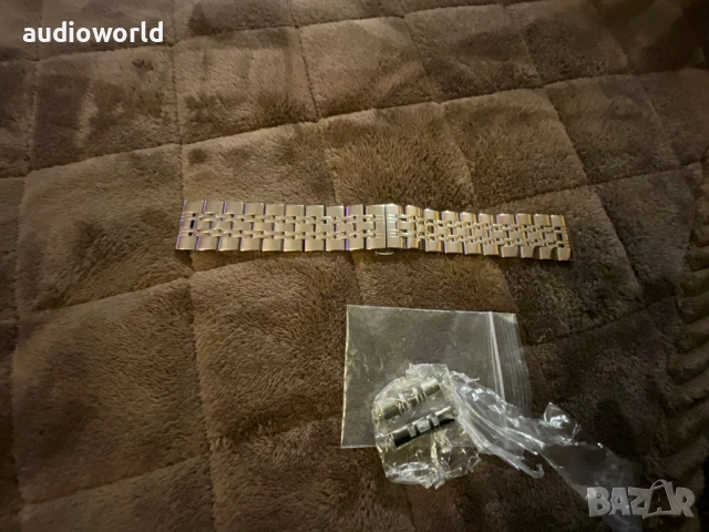 3 бр 24мм каишки за часовник, меш, кожа и верига, снимка 9 - Мъжки - 53397137