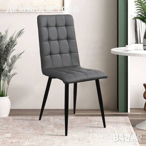 Висококачествени трапезни столове C-UDC029GY, снимка 6 - Столове - 33774434