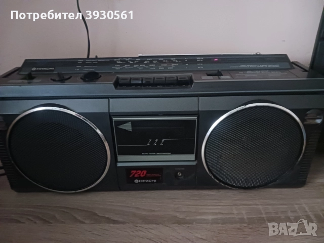 Радиокасетофон hitachi trk 720e
