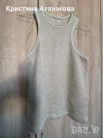 👚 Рипс потник с лъскави нишки, снимка 7 - Потници - 53056374