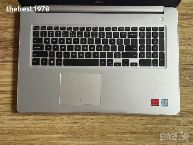 17.3 Dell 5770`Core i5-8265U/16GB RAM/256GB SSD+500GB/AMD 520/Full HD IPS, снимка 3 - Лаптопи за игри - 52797083