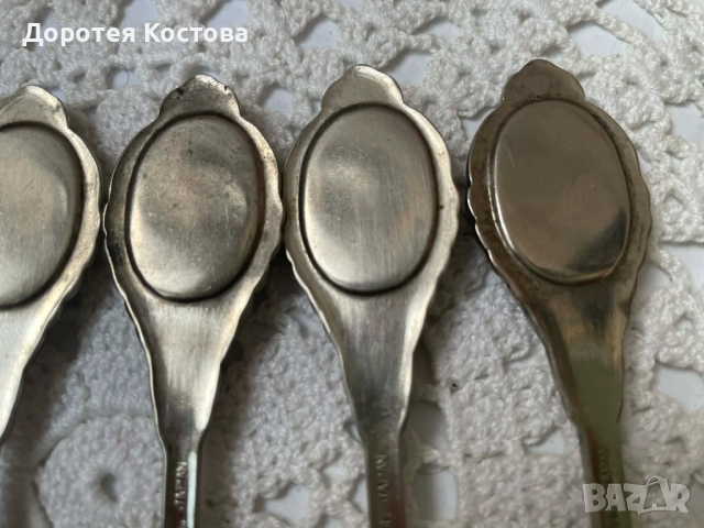 Красиви лъжички от Япония с порцелан, снимка 11 - Антикварни и старинни предмети - 52641592