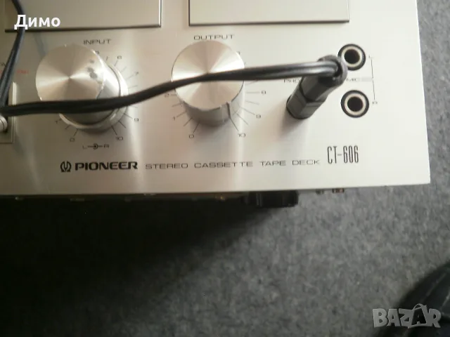 дек касетен - Pioneer CT606- изправен, снимка 2 - Декове - 56184269