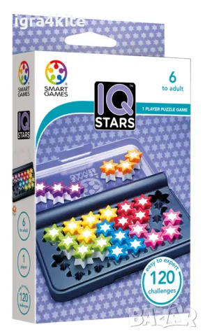 IQ Game STARS № 2 от 8 – Специална логическа игра за забавление . ТОП ЦЕНИ