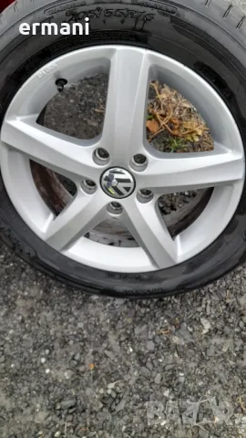 лети джанти 205/55/16 от golf plus, снимка 3 - Гуми и джанти - 48153655