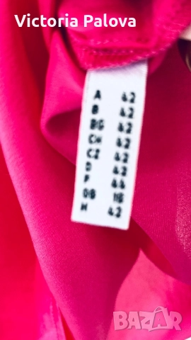 Копринена блуза DI BARI Италия, снимка 11 - Корсети, бюстиета, топове - 51664670