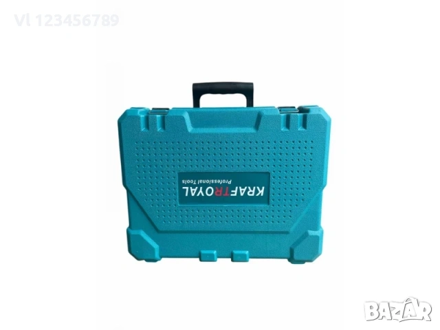 Комплект от перфоратор, ъглошлайф 125 мм и бормашина 1200W KraftRoyal, снимка 6 - Бормашини - 53815747