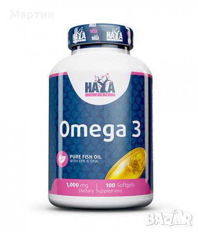 HAYA LABS Omega 3 1000mg. / 200 Softgels