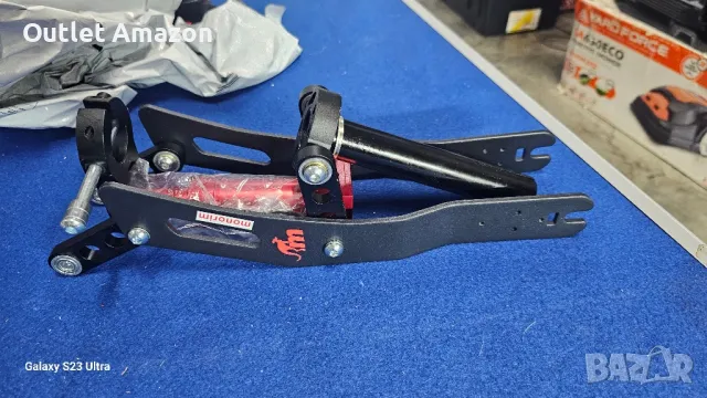 Амортисьор Monorim M0 V5, съвместим с Xiaomi M365/PRO/PRO 2/1S/Essential/Mi 3/4 PRO, снимка 5 - Части за велосипеди - 49805214