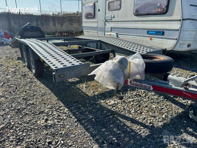 Продавам двуоса платформа за автомобил, ремарке , снимка 6 - Ремаркета - 53708315