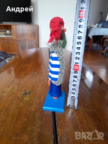 Стар сувенир,фигурка моряк,моряче #14, снимка 4 - Други ценни предмети - 40218211
