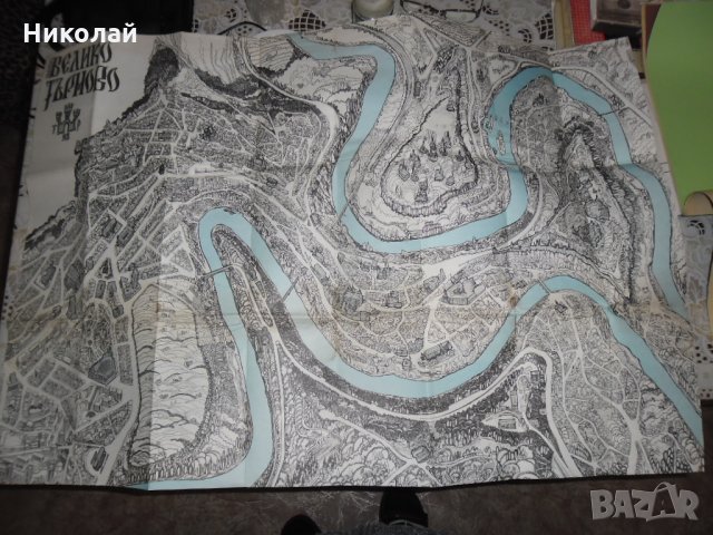 Карта на Велико Търново, снимка 1 - Други - 34136323